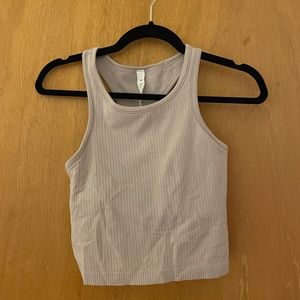 Lululemon Ebb to Street Cropped Racerback Tank Top